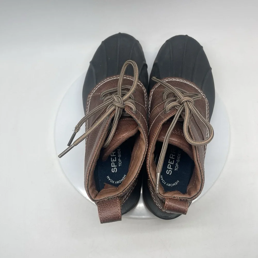 Sperry Boots Mens 12 Brewster Low Waterproof Boot Brown STS22783 Outdoor Shoes‎